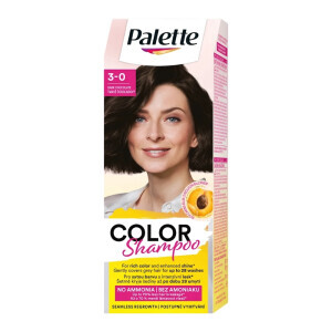 Palette Barva na vlasy Color Shampoo 3-0 (10/krt)