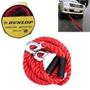 Dunlop Tažné lano s háky 4m / 2800kg (10/bal)