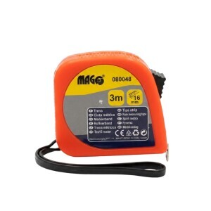 Svinovací metr 3m x 16mm (12/krt)