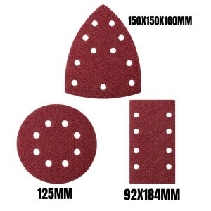 ASIST Brusný papír P80 - sada 12ks pro AE3VK20DN(1/krt)