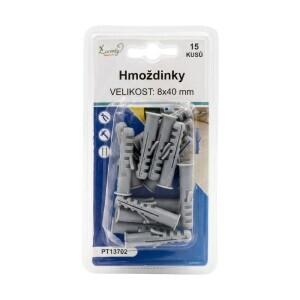 Hmoždinky 8*40mm/15ks (24/bal 288/krt)