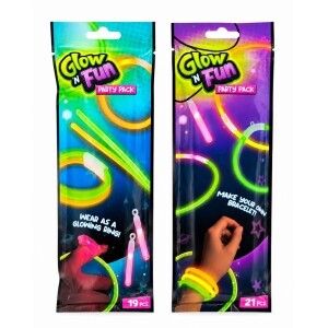 Toi-Toys Glow N Fun Fluorescenční tyčinky 20cm 20ks 3ass(24/krt)