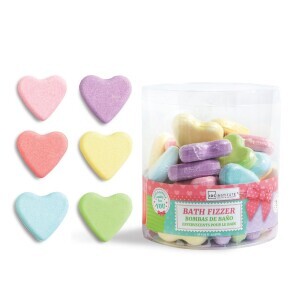 IDC Koupelová Šumivá koule 35g Srdce (36/krt)