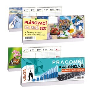 Aria Kalendář stolní E (10/bal 50/krt)