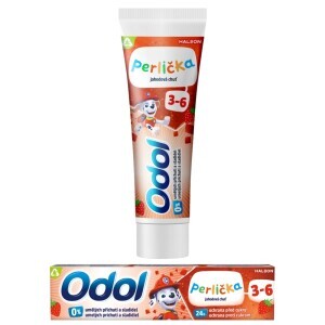 Odol 50ml ZP Kids Perlička jahodová 3-6 (12/krt)