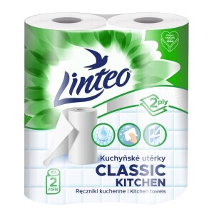 Linteo Kuch.utěrky Classic 2ks 2-vrstvý (24/bal)