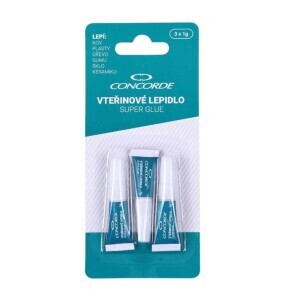 Concorde Lepidlo vteřinové 3*1g (24/bal 288/krt)
