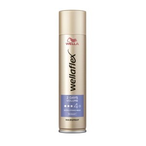 Wellaflex 250ml Lak na vlasy 2 days Volume 4 (6/bal)