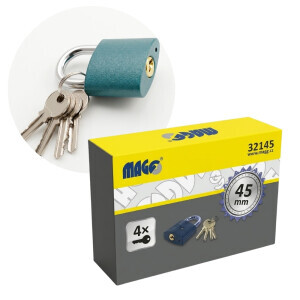 Magg Zámek visací litina 45mm (6/bal 120/krt)