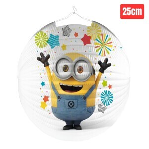 Lampion 25cm Minions (10/krt)