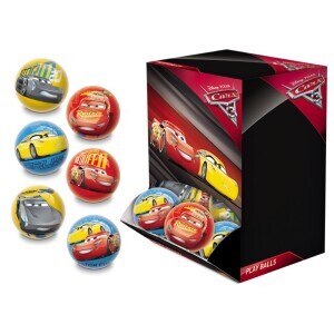 Míč 6cm Disney Cars (120/krt)