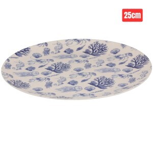 Talíř 25cm Sea (24/krt)