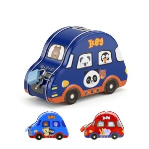 Pokladnička plechová se zámkem Car S-232 (12/bal 120/krt)