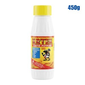 Krtek čistič potrubí 450g (20/bal)