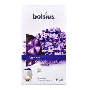 Bolsius Svíčka Waxmelts 6ks Lavender (8/krt)