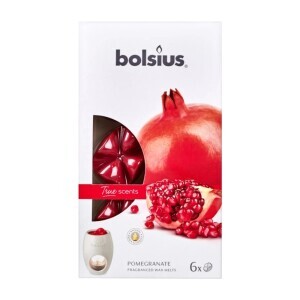 Bolsius Svíčka Waxmelts 6ks Pomegranate (8/krt)