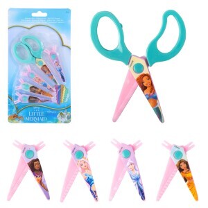 Nůžky dětské 13.5cm 5ks Mořská pana (12/krt)