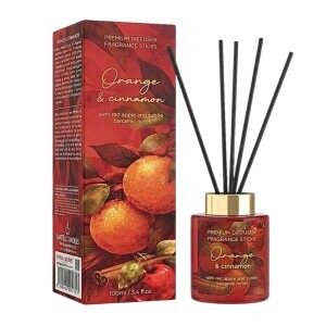 Bartek 100ml Vonné tyčinky Orange&Cinnamon (12/krt)