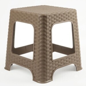 P.Forte Stolička plast Rattan Taupe