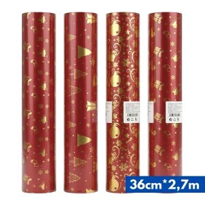 Vánoční dekorační role 36cm*2,7m (96/krt) 