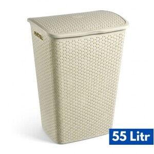 Curver Koš na prádlo My Style 55l krémová (6/krt)
