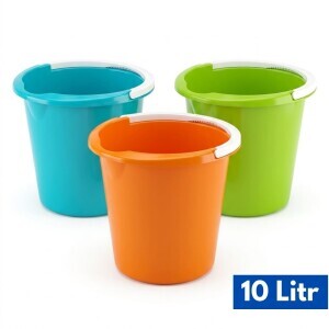 Curver Vědro 10l plast Mix barev (10/krt)