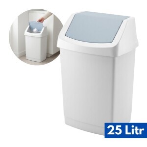 Curver Odpadkový koš 25l sv. šedá (6/krt)