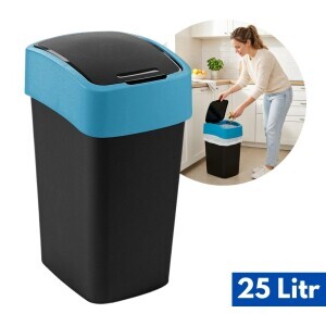 Curver Odpadkový koš 25l černomodrá (4/krt)