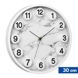 Hodiny nástěnné 30cm (30/krt)