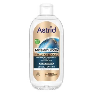 Astrid 400ml Micelární voda Gyaluronic Gold (6/krt)