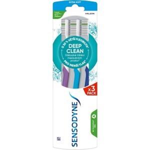 Sensodyne Zubní kartáček Triopack Extra soft 3ks (12/krt)