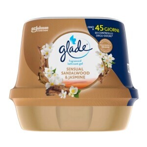 Glade by Brise 180g vonný gel do koupelny Sensual Sandalwood&Jasmine (8/krt) 