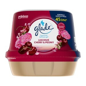 Glade by Brise 180g vonný gel do koupelny Luscious Cherry & Peony(8/krt) 