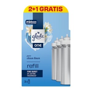 Glade ONE 10ml x3 náplň Pure Clean Linen(8/krt)