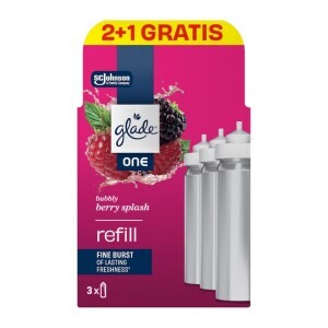 Glade ONE 10ml x3 náplň Bubbly Berry Splash(8/krt)