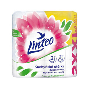 Linteo Kuch.utěrky 2-vrstvý 50m (10/bal)