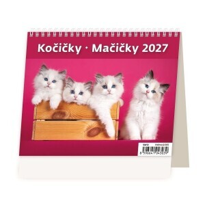Helma Kalendář MiniMax Kočičky/Mačičky