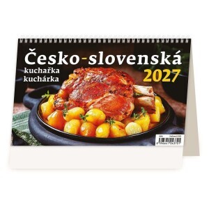 Helma Kalendář Česko-slovenská kuchařka/kuchárka