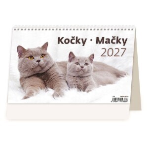 Helma Kalendář Kočky/Mačky