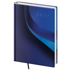 Helma Kalendář Diář denní A5 Vario - 2 BLUE WAVE