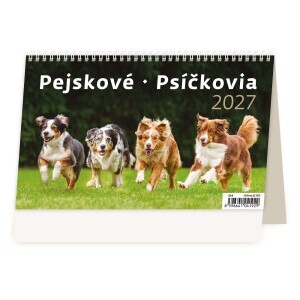 Helma Kalendář Pejskové/Psíčkovia