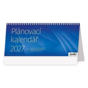 Helma Kalendář Plánovací kalendář MODRÝ