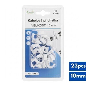 Kabelová příchytka 10mm/23ks (24/bal 288/krt)