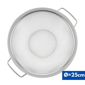 Cedník nerez 201 – 25cm (100/krt)