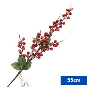 Vánoční větvička 60cm (90/krt 360/krt)