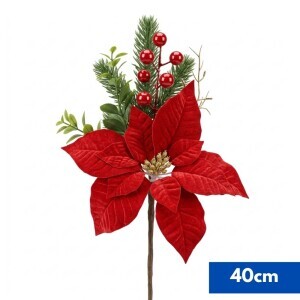 Vánoční větvička 40cm (80/krt 480/krt)