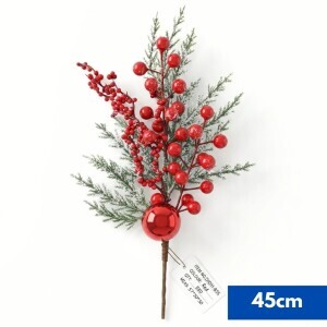 Vánoční větvička 45cm (120/krt 480/krt)  