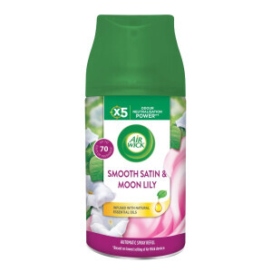 Airwick 250ml Freshmatic náplň Jemný satén a Měsíční lilie (6/bal)
