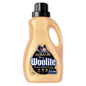 Woolite 900ml s keratinem na černé a tmavé prádlo (12/krt)