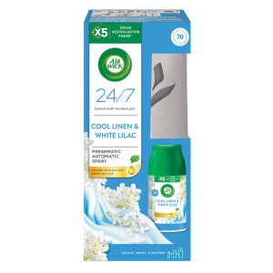 Airwick 250ml Freshmatic komplet Vůně svěžího prádla (4/krt)